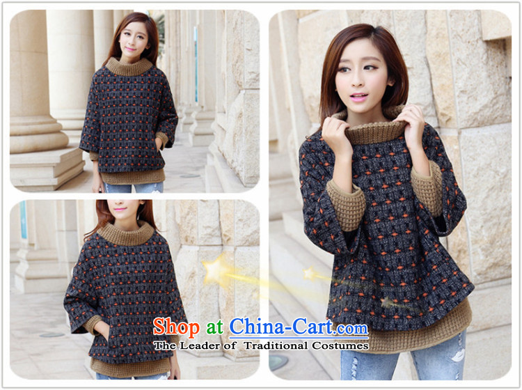 Install the latest Autumn 2015 Zz&ff) loose reinforcement for larger female thick MM video thin sweater leave two kits and leisure suite head hair? jacket coat bat orange point L picture, prices, brand platters! The elections are supplied in the national character of distribution, so action, buy now enjoy more preferential! As soon as possible.