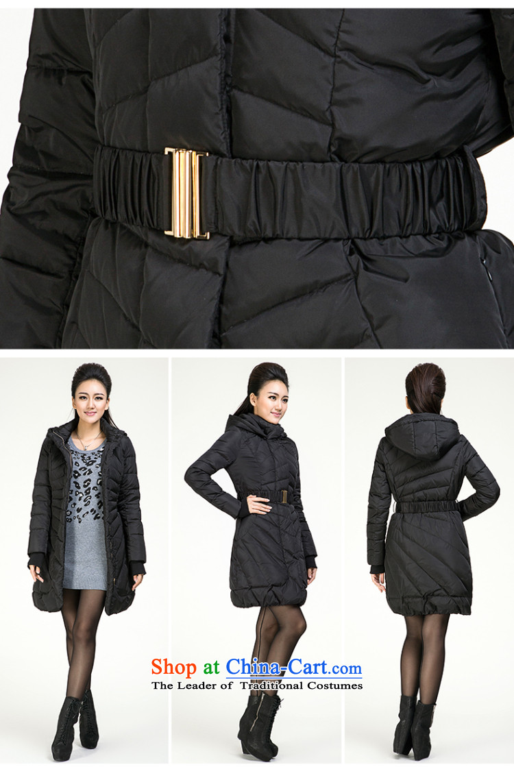 The former Yugoslavia Migdal Code women 2014 winter clothing new stylish mm thick solid color jacket, black 3XL 844121027 long picture, prices, brand platters! The elections are supplied in the national character of distribution, so action, buy now enjoy more preferential! As soon as possible.