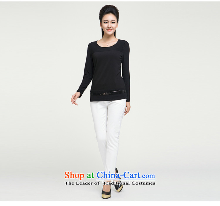Large long-sleeved T-shirts 2015 Fall/Winter Collections new stylish mm thick thin women forming the video long-sleeved shirt 944171060 Red 4XL Photo, prices, brand platters! The elections are supplied in the national character of distribution, so action, buy now enjoy more preferential! As soon as possible.