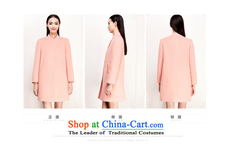 Of the 2015 autumn and winter, the new Korean Straight Single Row clip hair stylish coat 6481037324? pink L picture, prices, brand platters! The elections are supplied in the national character of distribution, so action, buy now enjoy more preferential! As soon as possible.