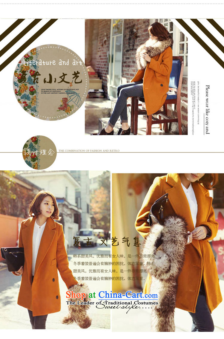 Yi YNL energy (Dongdaemun), and Korea won version of large numbers of ladies in long hair? jacket coat 2015 autumn and winter? the new coats red XL pictures?, prices, brand platters! The elections are supplied in the national character of distribution, so action, buy now enjoy more preferential! As soon as possible.