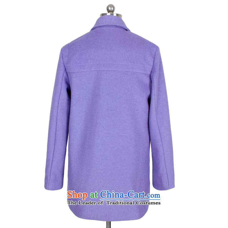 Korea has the Korean version of the Dag Hammarskjöld yi 2015 winter clothing new women's suits for double-jacket YQ3546 gross? NT 2.7 S, Korea has a light purple garment care , , , shopping on the Internet