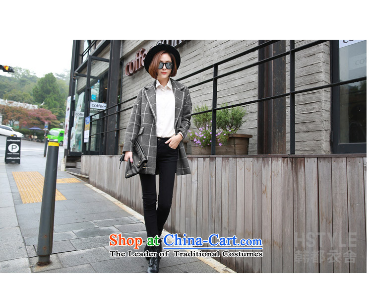 Korea has the Korean version of the Dag Hammarskjöld yi 2015 winter clothing new women's compartment long jacket OW4409 gross? NT 2.7 Gray L picture, prices, brand platters! The elections are supplied in the national character of distribution, so action, buy now enjoy more preferential! As soon as possible.