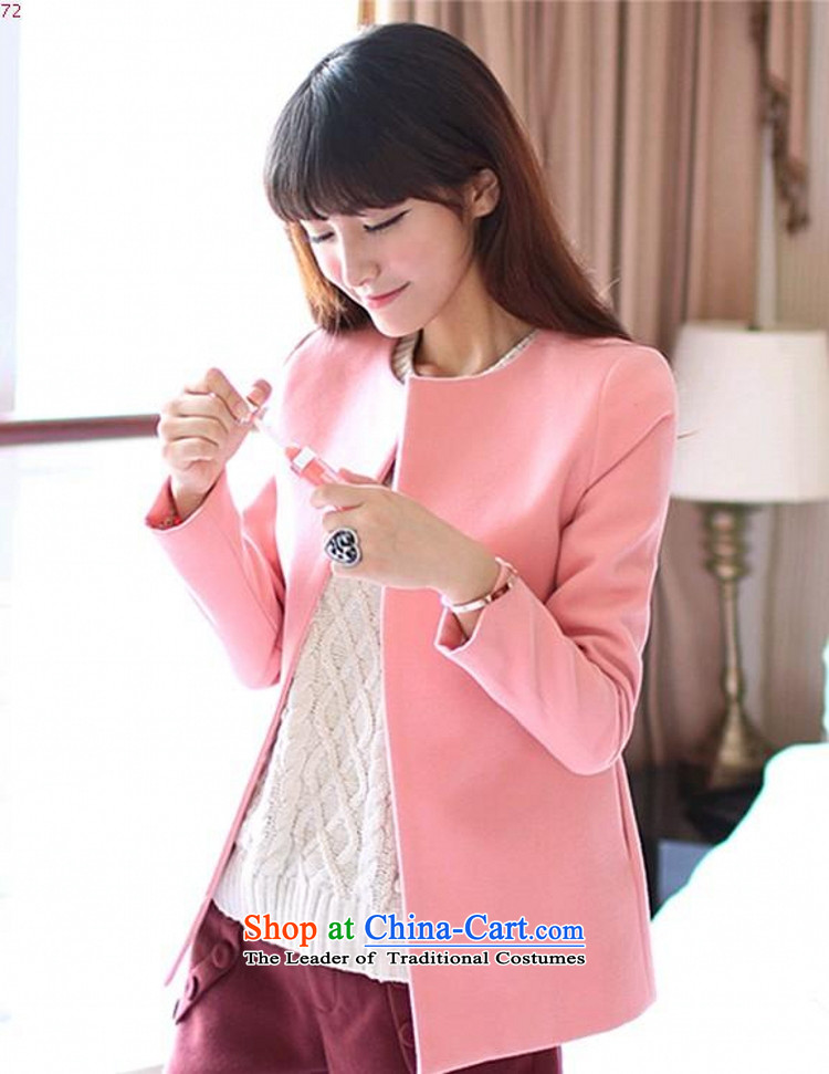 Annie toner 2015 Korean female autumn gross jacket? Boxed new long-sleeved Ma Caron color jacket cashmere cloak a pink M picture, prices, brand platters! The elections are supplied in the national character of distribution, so action, buy now enjoy more preferential! As soon as possible.