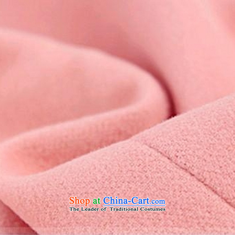 Annie toner 2015 Korean female autumn gross jacket? Boxed new long-sleeved Ma Caron color jacket cashmere cloak a pink M toner (phaini Annie) , , , shopping on the Internet