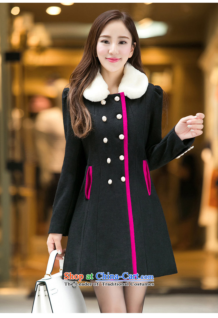 Ink marks of autumn and winter New Women Korean thick MM to increase GROSS for Gross? jacket double-medium to long term, Sau San warm coat 3661st pink gross? XL( recommendations 115-125 catty) Picture, prices, brand platters! The elections are supplied in the national character of distribution, so action, buy now enjoy more preferential! As soon as possible.