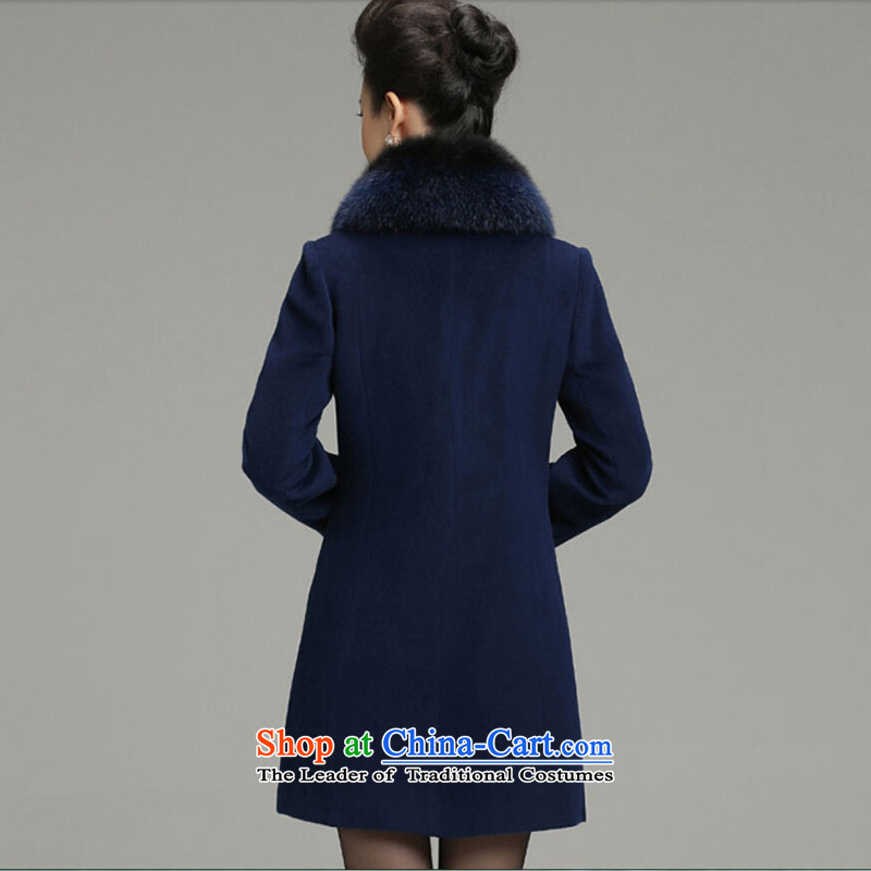 Refreshing the fox gross for women woolen coat genuine new autumn and winter coats girl about what wool coat chestnut horses XXL, daughter who has been pressed shopping on the Internet