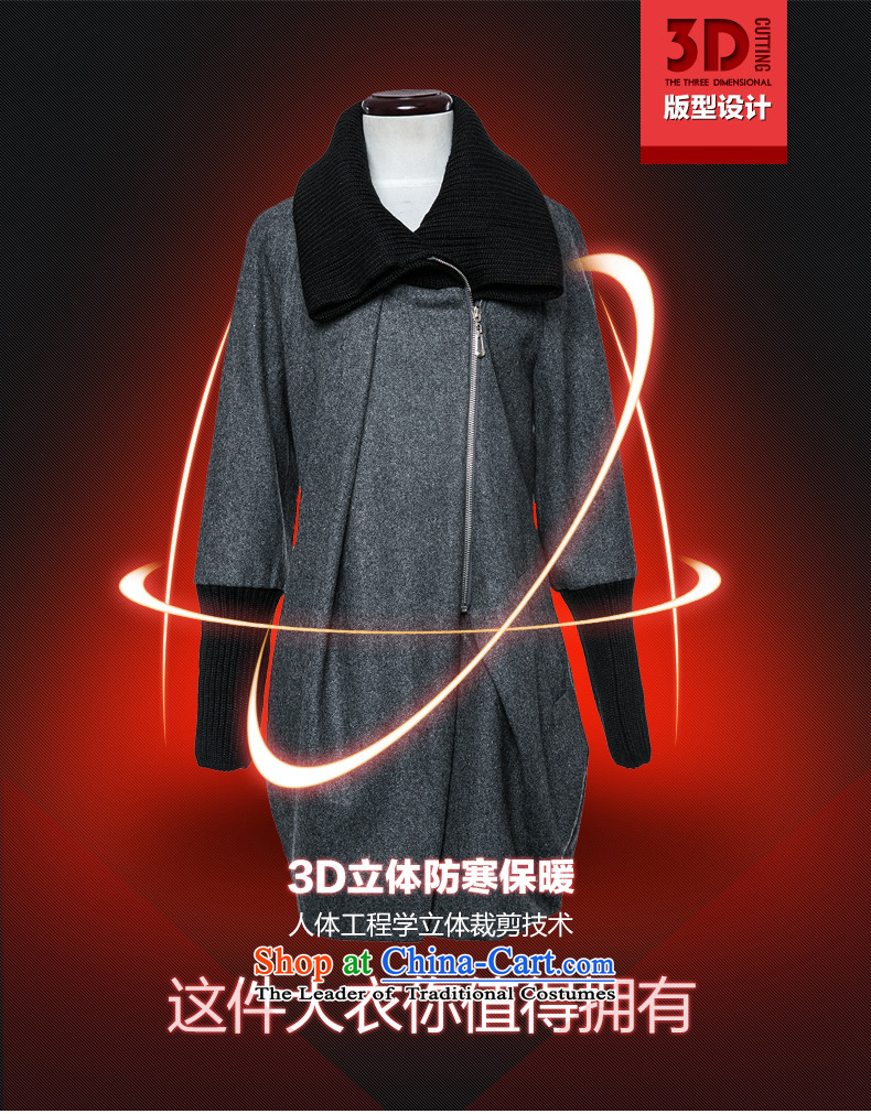 The Eternal Soo-to increase women's code gross? 2015 autumn and winter coats of Korean version of the new video in thin people thick long hair? jacket thick mm female cardigan black 3XL picture, prices, brand platters! The elections are supplied in the national character of distribution, so action, buy now enjoy more preferential! As soon as possible.