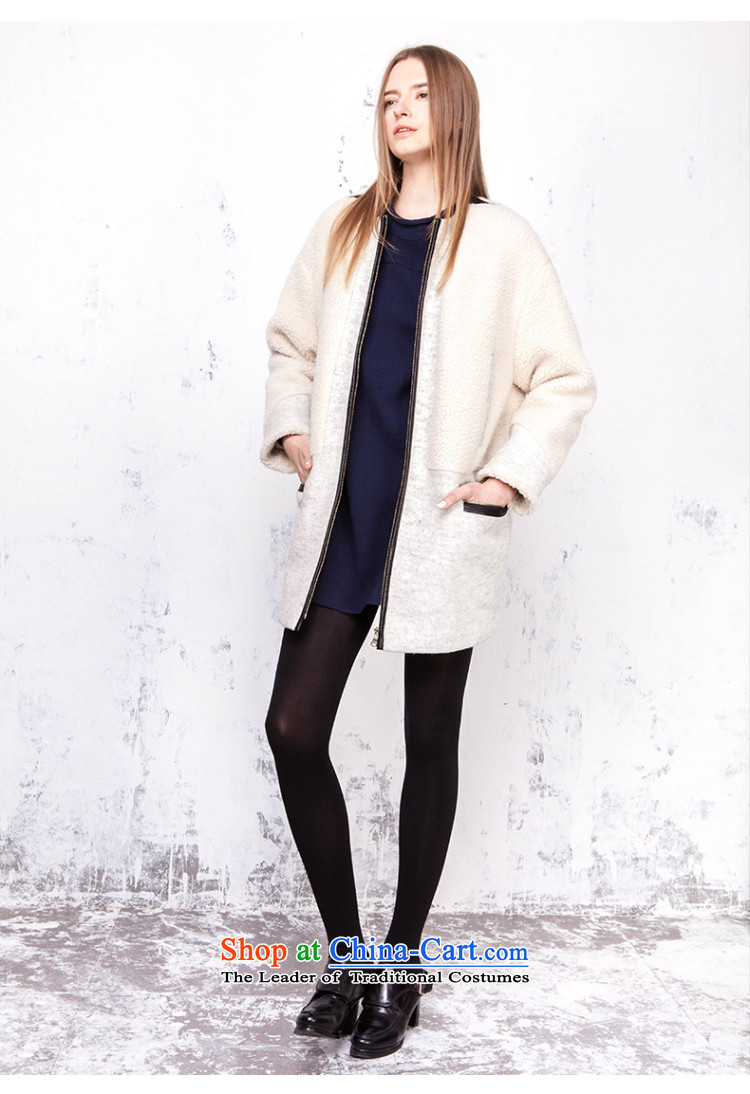 Of the new 2015 Lai female Lamb Wool coat round-neck collar long-sleeved?? coats 14093347275 pale beige L picture, prices, brand platters! The elections are supplied in the national character of distribution, so action, buy now enjoy more preferential! As soon as possible.