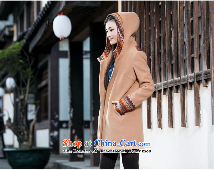 Jane can also  fall and winter 2014 new arts with cap for leisure long-sleeved jacket female 2229# gross? color representation , the price and the picture L brand platters! The elections are supplied in the national character of distribution, so action, buy now enjoy more preferential! As soon as possible.