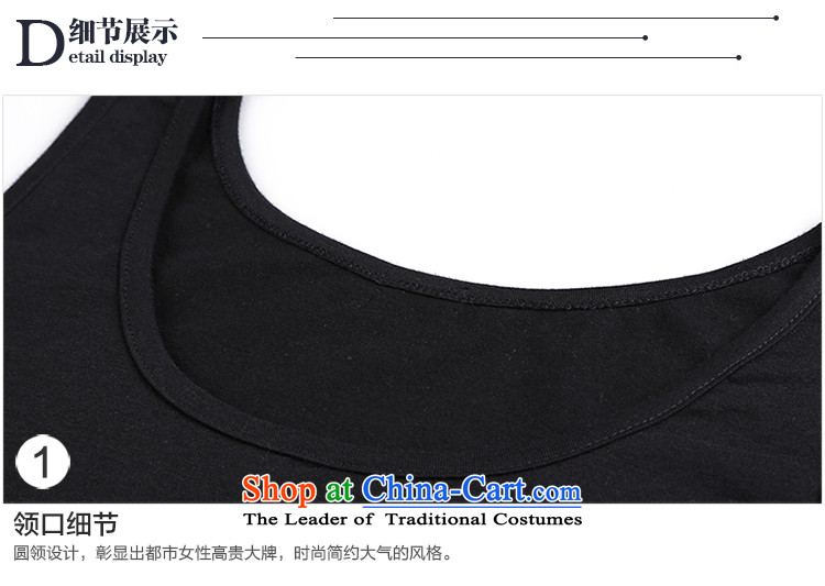 Luo Shani flower code T-shirts thick sister summer video thin to xl large Women's Tank Top female 2175 Graphics thin black vest stamp image 6XL, prices, brand platters! The elections are supplied in the national character of distribution, so action, buy now enjoy more preferential! As soon as possible.