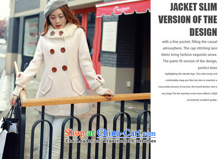 In the 2015 Winter Olympics Yue on female jackets for larger video thin wool so Sau San Jacket coat female red L picture, prices, brand platters! The elections are supplied in the national character of distribution, so action, buy now enjoy more preferential! As soon as possible.