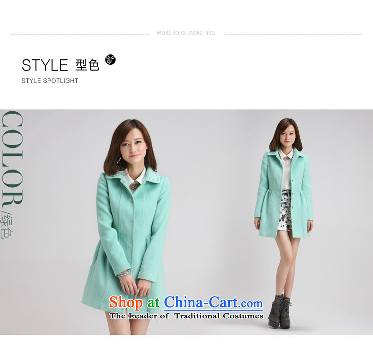 The autumn and winter league of Joe new stylish look for single row deduction doll? coats JL442007 Ms. Green S picture, prices, brand platters! The elections are supplied in the national character of distribution, so action, buy now enjoy more preferential! As soon as possible.