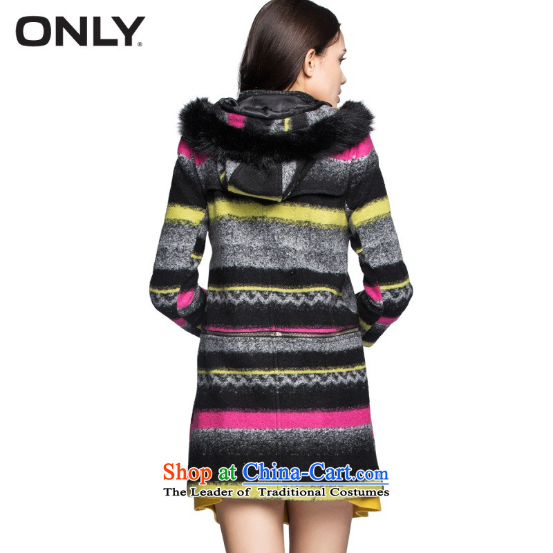 Only replace new fall in removing long hair collar wool sweater with cap jacket color bar girl T|11444s003 992 1 (as the Group 165/84A/M,ONLY) , , , shopping on the Internet