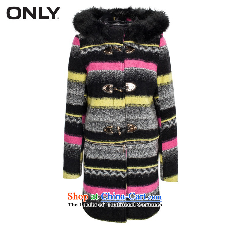 Only replace new fall in removing long hair collar wool sweater with cap jacket color bar girl T|11444s003 992 1 (as the Group 165/84A/M,ONLY) , , , shopping on the Internet