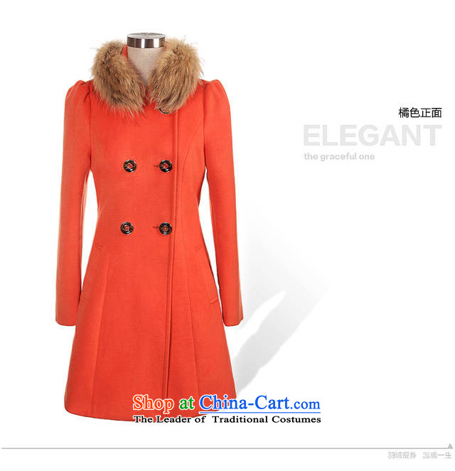 China,  2015 winter clothing on Slavery New Women Korean Sau San?? coats jacket gross B008 ORANGE XL Photo, prices, brand platters! The elections are supplied in the national character of distribution, so action, buy now enjoy more preferential! As soon as possible.