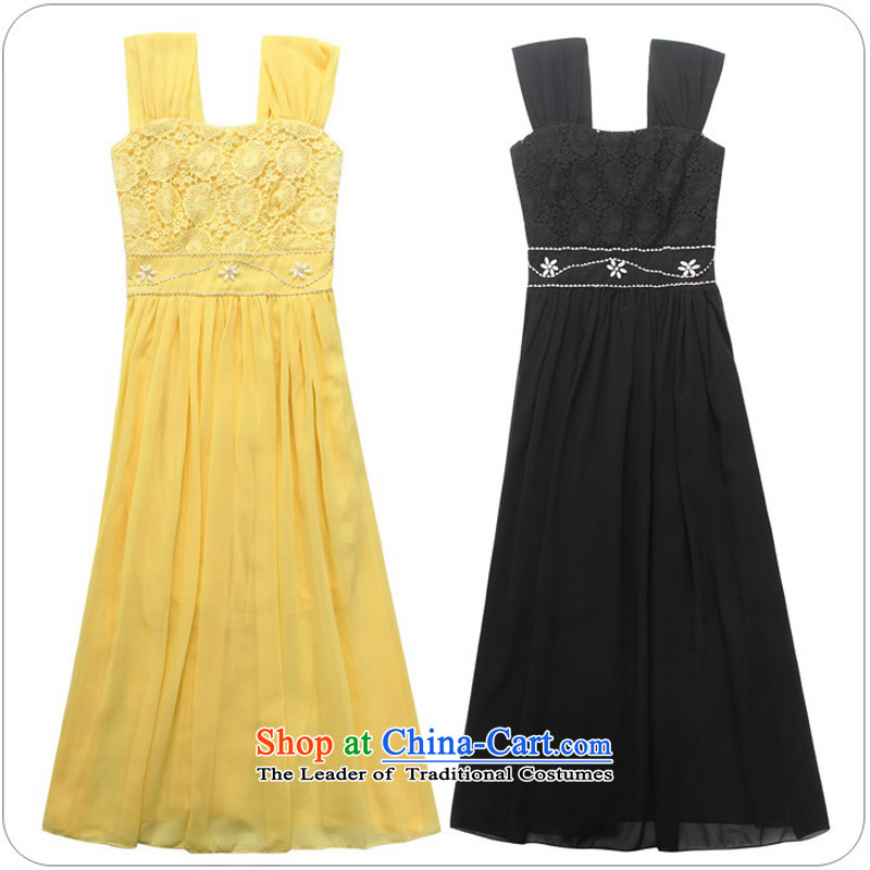 The land is still of Yi Package Mail female long skirt the new mm thick snow woven dresses to xl shoulders wedding dress skirt bridesmaid sister evening dress annual dress code are approximately 90-115 black, land is of Yi , , , shopping on the Internet