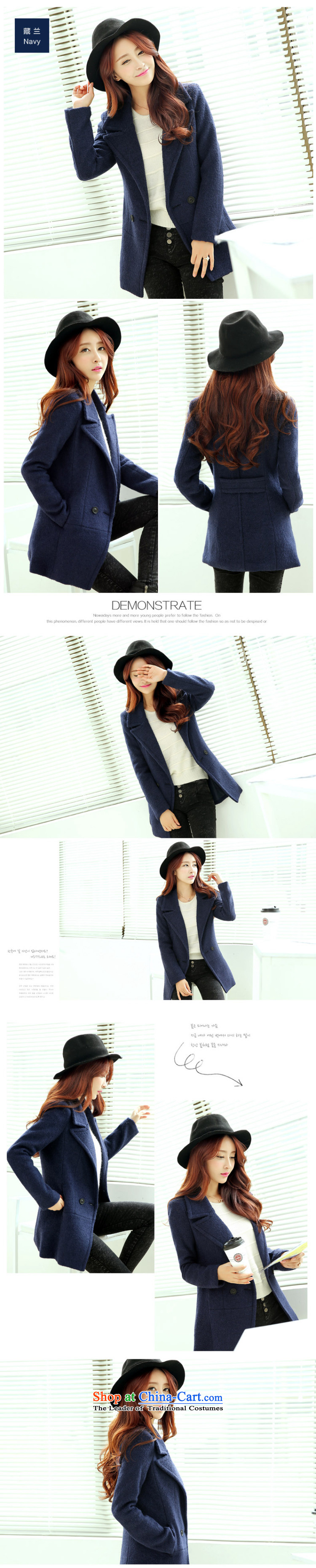 The world of Kam Yuet autumn and winter load new female entertainer personality Korean fashion Sau San video lapel large thin thick scurf a wool coat wind jacket female suits for the Light Gray L picture, prices, brand platters! The elections are supplied in the national character of distribution, so action, buy now enjoy more preferential! As soon as possible.