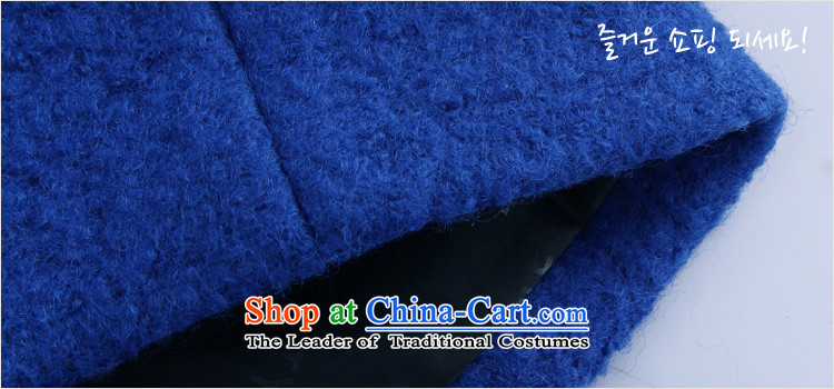 Korea has the Korean version of the Dag Hammarskjöld yi 2015 winter clothing new women chidori knots of stitching NG3629 gross? jacket Tsat Po blue S picture, prices, brand platters! The elections are supplied in the national character of distribution, so action, buy now enjoy more preferential! As soon as possible.