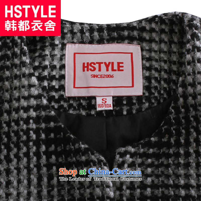 Korea has the Korean version of the Dag Hammarskjöld yi 2015 winter clothing new women chidori knots of stitching NG3629 gross? jacket Tsat Po blue S, Korea has Yi Homes , , , shopping on the Internet