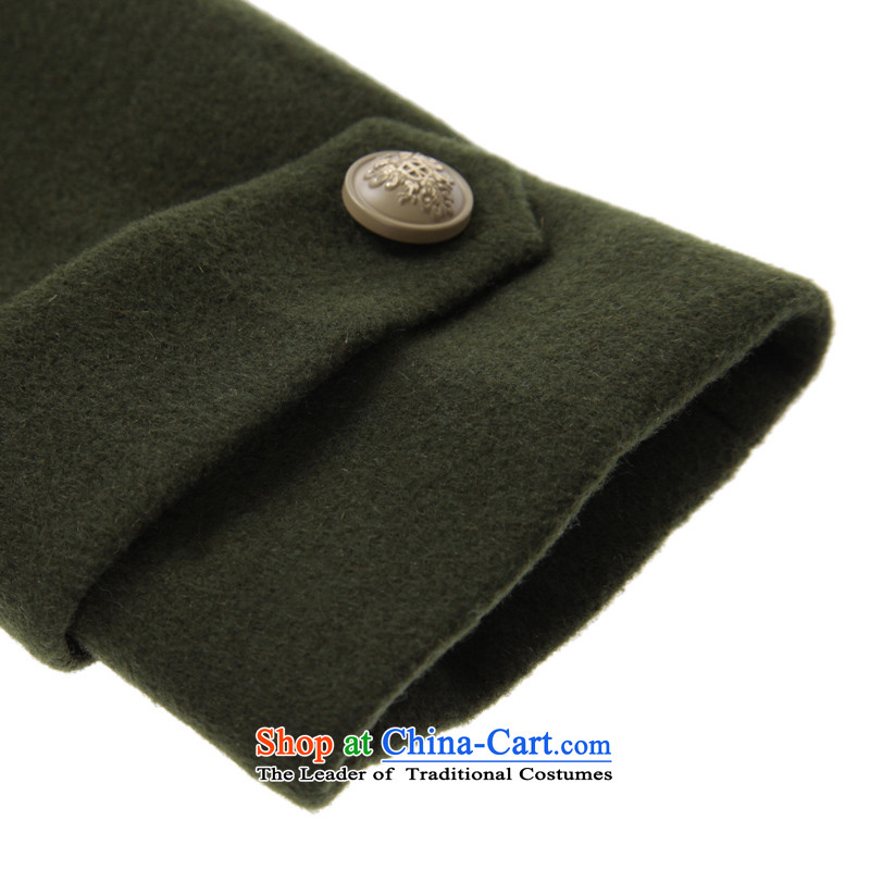 Chaplain who female uniformed wind, double-Gross Gross coats 1343C122219 collar? Army Green 165/L, chaplain who has been pressed shopping on the Internet