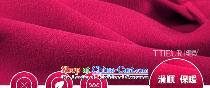 The autumn and winter Princess Furniture new gross? coats that long loose cloak jacket ultra-Nagymaros collar double-a wool coat of mail package red S picture, prices, brand platters! The elections are supplied in the national character of distribution, so action, buy now enjoy more preferential! As soon as possible.