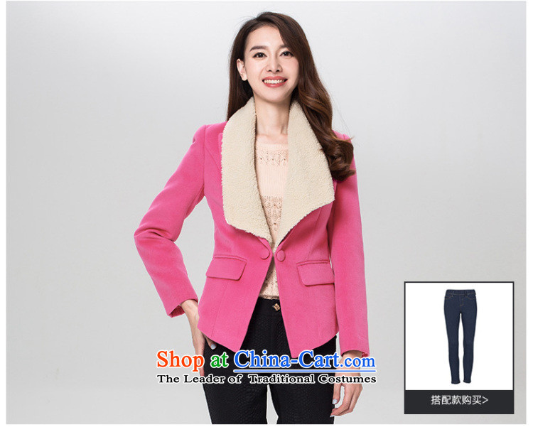 3 color for winter comfortable two kits handsome lapel of large and sophisticated graphics Short thin coat of Sau San female green M/160/84a picture, prices, brand platters! The elections are supplied in the national character of distribution, so action, buy now enjoy more preferential! As soon as possible.