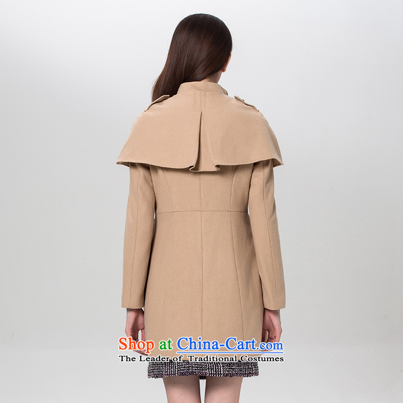 Classic three color for winter handsome cloak the classic design, double-retro in England long coat female light coffee M/160/84a, three color , , , shopping on the Internet