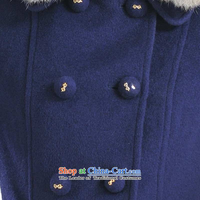 The law of the 2014 Winter Jenny F.NY new available offline-and for improved Maomao collar shape design gross 1431709 jacket? Navy 170/88A/40/L,F.NY,,, shopping on the Internet