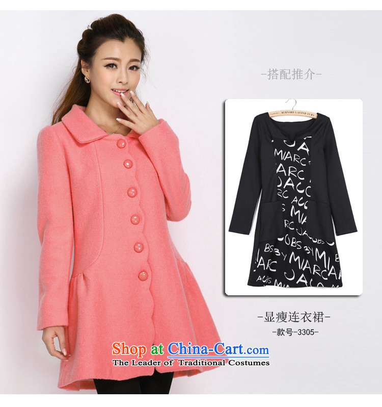 Luo Shani Flower Code women's gross jacket female 200 catties? sister thick winter clothing to XL Graphics thin thick warm a wool coat women 5031 is the toner 4XL Photo, prices, brand platters! The elections are supplied in the national character of distribution, so action, buy now enjoy more preferential! As soon as possible.