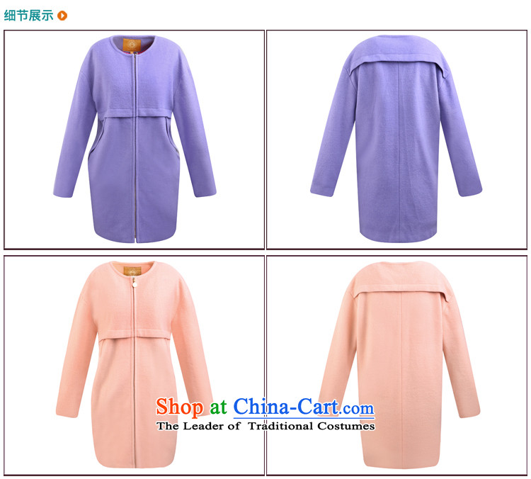 The pockets of witch humor STORM 2015 spring outfits pockets round-neck collar coats 1432127 gross? Plum Purple M picture, prices, brand platters! The elections are supplied in the national character of distribution, so action, buy now enjoy more preferential! As soon as possible.