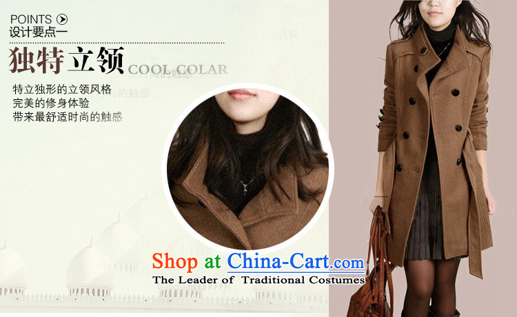The Constitution of 2015 autumn and winter feathers new Korean women to cloak gross? 