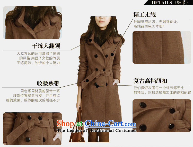The Constitution of 2015 autumn and winter feathers new Korean women to cloak gross? 