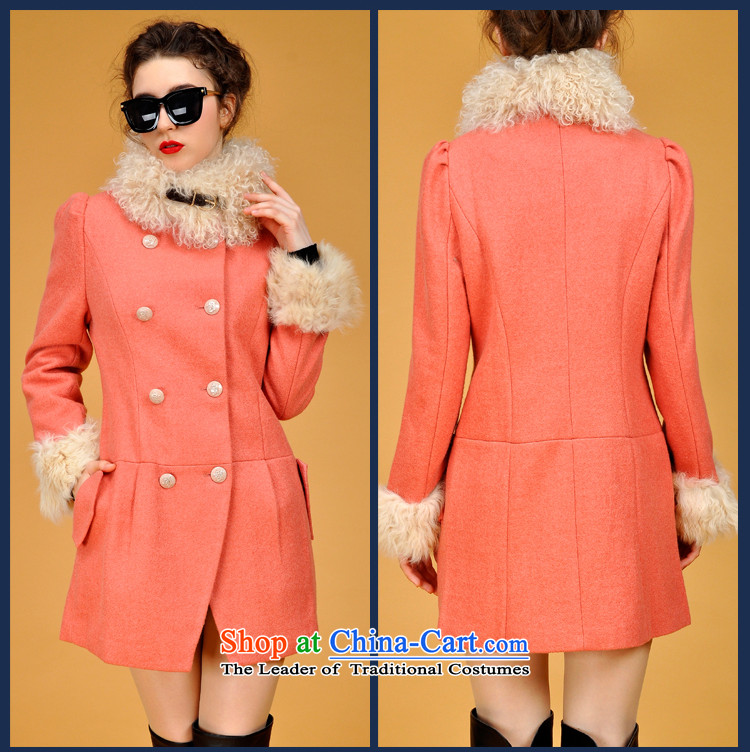 The lamb of the OSCE for the medium to longer term gross temperament Fleece Jacket N4018? orange pink XXL picture, prices, brand platters! The elections are supplied in the national character of distribution, so action, buy now enjoy more preferential! As soon as possible.