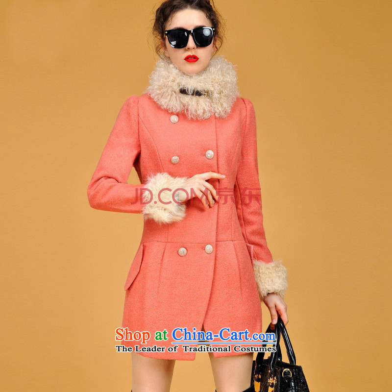 The lamb of the OSCE for the medium to longer term gross temperament Fleece Jacket N4018? orange pink XXL