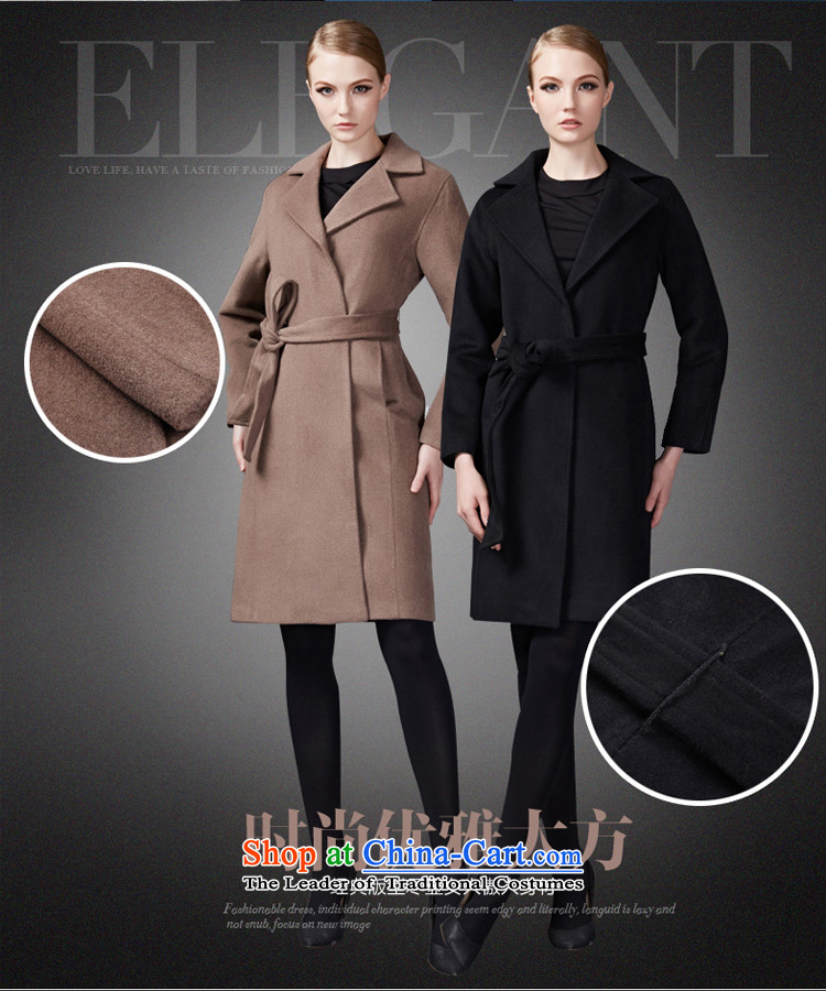 Marguerite Hsichih maxchic 2015 Ms. autumn and winter clothing for long-sleeved wool rib cage-Tether in long coats delivers gross? female 13672 black L picture, prices, brand platters! The elections are supplied in the national character of distribution, so action, buy now enjoy more preferential! As soon as possible.