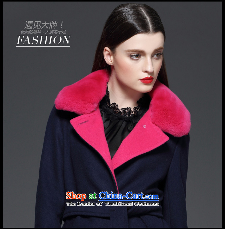 Marguerite Hsichih maxchic 2015 Ms. autumn and winter clothing Washable Wool blend yarn jacket color LED on the Nagymaros knocked? female 13542 gross coats 13532 blue L picture, prices, brand platters! The elections are supplied in the national character of distribution, so action, buy now enjoy more preferential! As soon as possible.