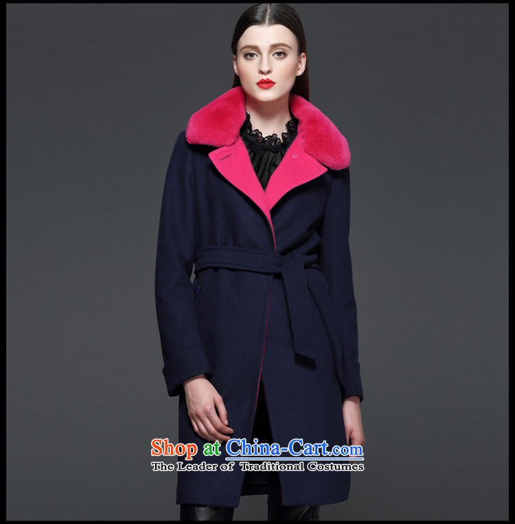 Marguerite Hsichih maxchic 2015 Ms. autumn and winter clothing Washable Wool blend yarn jacket color LED on the Nagymaros knocked? female 13542 gross coats 13532 blue L picture, prices, brand platters! The elections are supplied in the national character of distribution, so action, buy now enjoy more preferential! As soon as possible.