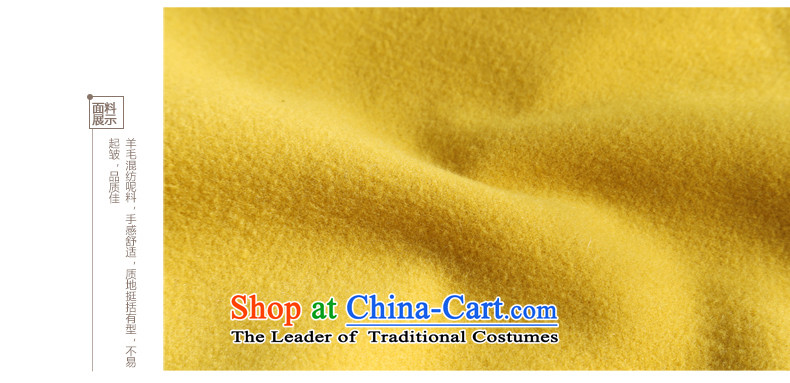 Athena Chu gross? jacket Cayman female autumn and winter coats a 2014 gross jacket coat? female yellow L picture, prices, brand platters! The elections are supplied in the national character of distribution, so action, buy now enjoy more preferential! As soon as possible.