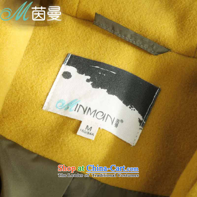 Athena Chu gross? jacket Cayman female autumn and winter coats a 2014 gross jacket coat? female yellow , L, Athena Chu (INMAN, DIRECTOR) , , , shopping on the Internet