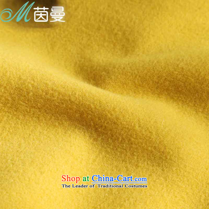 Athena Chu gross? jacket Cayman female autumn and winter coats a 2014 gross jacket coat? female yellow , L, Athena Chu (INMAN, DIRECTOR) , , , shopping on the Internet