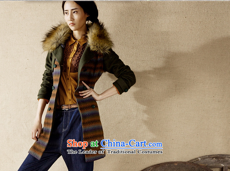 Athena Chu Cayman 2014 winter clothing new collision color jacquard Stitching can be split for long, gross jacket (8440410618?- amber red S picture, prices, brand platters! The elections are supplied in the national character of distribution, so action, buy now enjoy more preferential! As soon as possible.