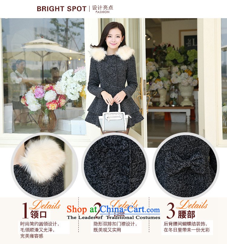 The United States welcomes the ya   2015 autumn and winter female Korean fashion, with long hair for Lotus is gross jacket coat JTYL9971? The Red L picture, prices, brand platters! The elections are supplied in the national character of distribution, so action, buy now enjoy more preferential! As soon as possible.