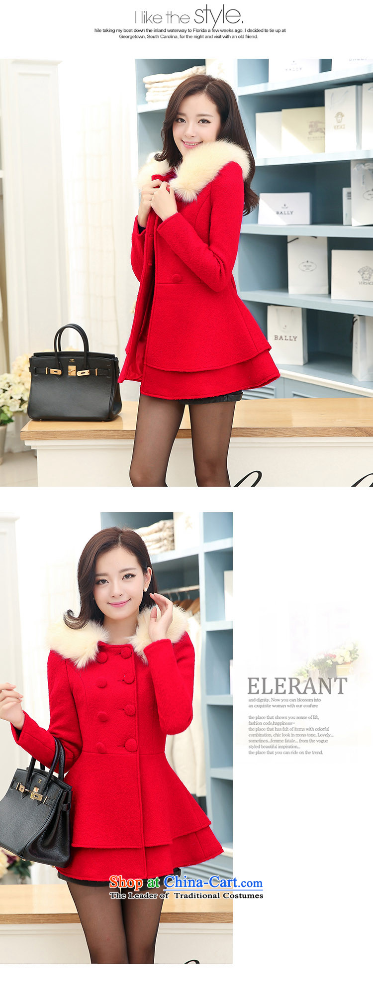 The United States welcomes the ya   2015 autumn and winter female Korean fashion, with long hair for Lotus is gross jacket coat JTYL9971? The Red L picture, prices, brand platters! The elections are supplied in the national character of distribution, so action, buy now enjoy more preferential! As soon as possible.
