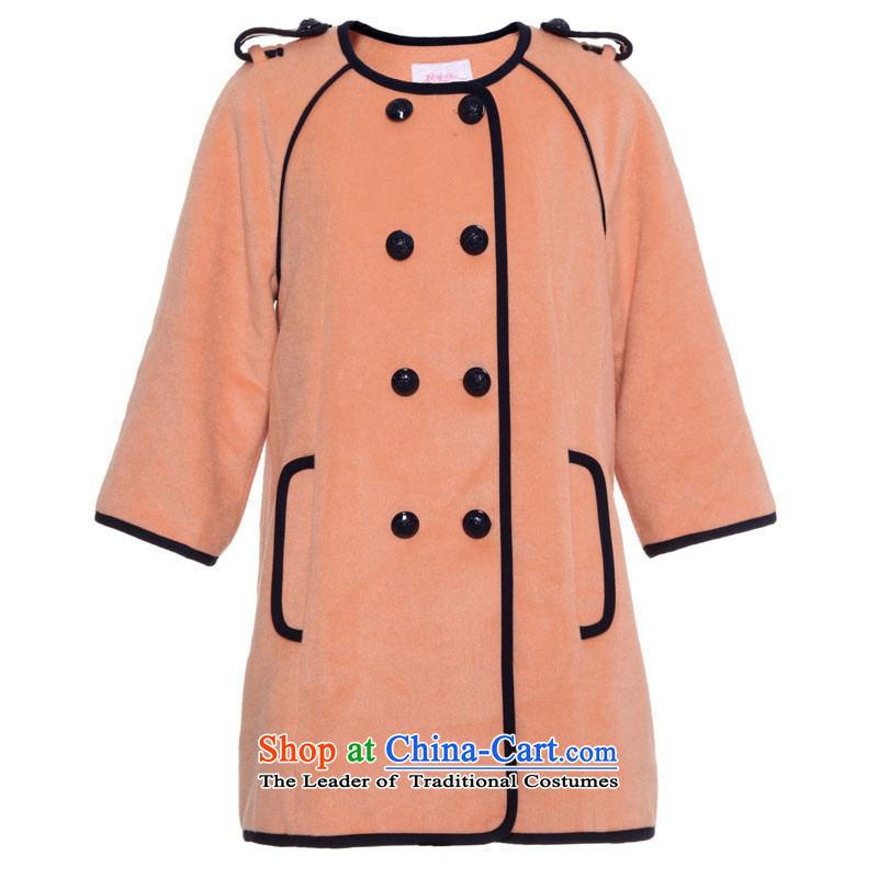 Chaplain who winter clothing new genuine female double-7 cuff coats jacket coat 634112115 toner orange 160/M, chaplain who has been pressed shopping on the Internet