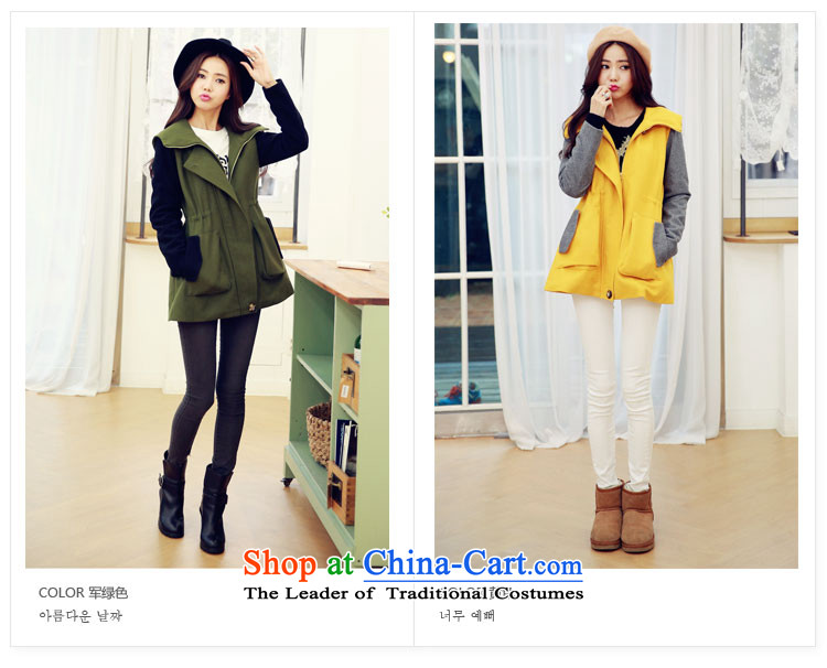 Korea has the Korean version of the Dag Hammarskjöld yi 2015 winter clothing new for women with a video thin stitching Sau San Mao jacket OR3268?6. Yellow M picture, prices, brand platters! The elections are supplied in the national character of distribution, so action, buy now enjoy more preferential! As soon as possible.