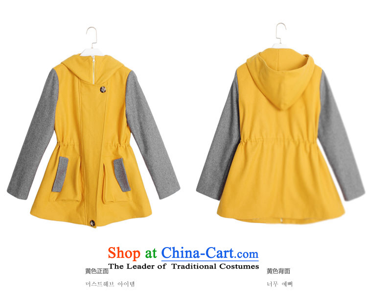 Korea has the Korean version of the Dag Hammarskjöld yi 2015 winter clothing new for women with a video thin stitching Sau San Mao jacket OR3268?6. Yellow M picture, prices, brand platters! The elections are supplied in the national character of distribution, so action, buy now enjoy more preferential! As soon as possible.