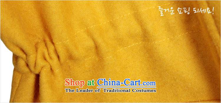 Korea has the Korean version of the Dag Hammarskjöld yi 2015 winter clothing new for women with a video thin stitching Sau San Mao jacket OR3268?6. Yellow M picture, prices, brand platters! The elections are supplied in the national character of distribution, so action, buy now enjoy more preferential! As soon as possible.