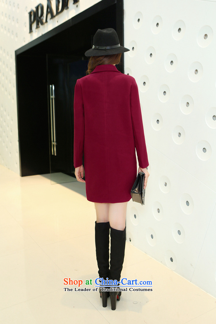 The world of Kam Yuet autumn and winter, Sau San long in thin graphics with stars temperament is elegant and modern handsome maximum version han bum gross a wool coat wind jacket khaki M picture, prices, brand platters! The elections are supplied in the national character of distribution, so action, buy now enjoy more preferential! As soon as possible.