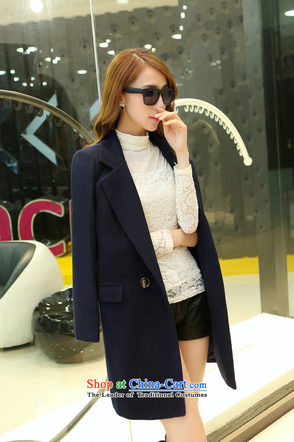 The world of Kam Yuet autumn and winter, Sau San long in thin graphics with stars temperament is elegant and modern handsome maximum version han bum gross a wool coat wind jacket khaki M picture, prices, brand platters! The elections are supplied in the national character of distribution, so action, buy now enjoy more preferential! As soon as possible.